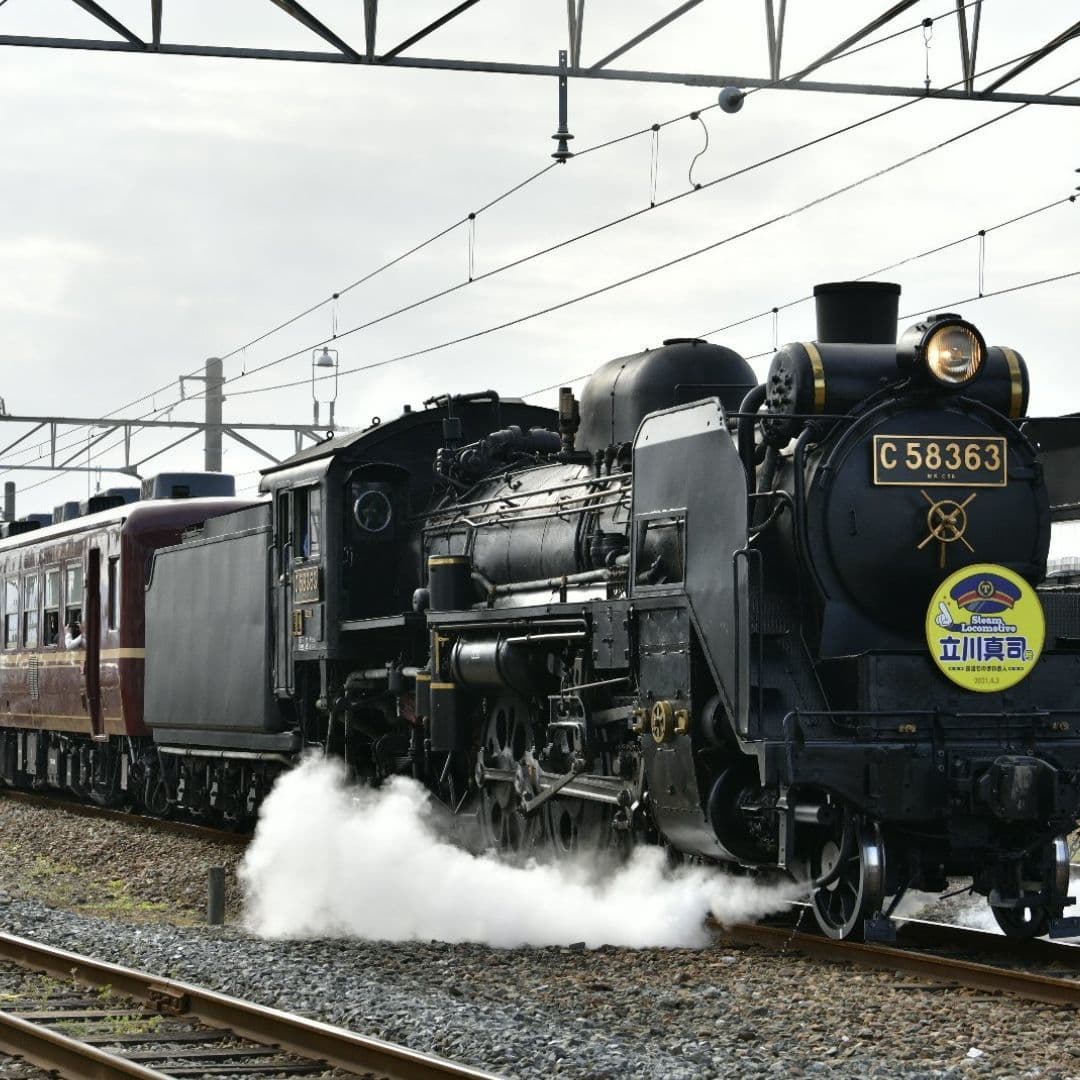秩父鉄道SL立川真司号運転です。